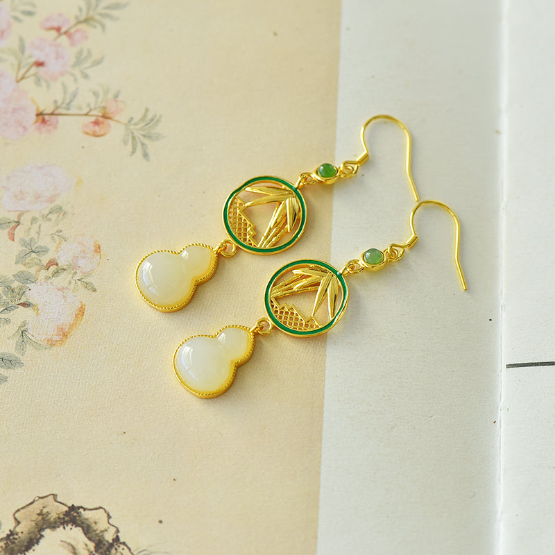 925_Silver_Best_Seller_Earrings_Nephrite_Earrings