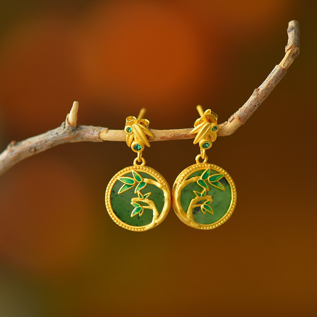 925_Silver_Best_Seller_Nephrite_Green_Jade_Earrings