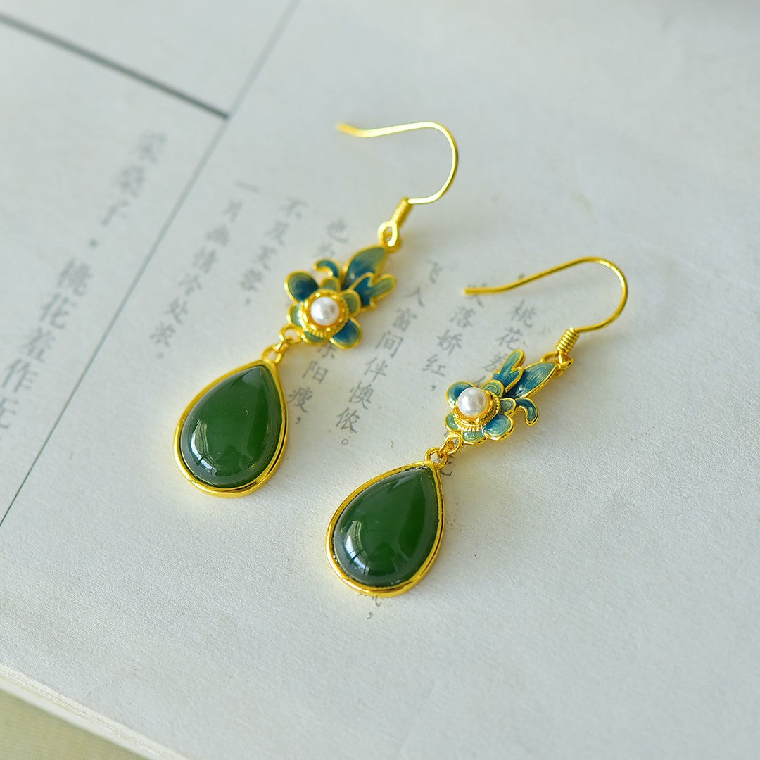 925_Silver_Nephrite_Green_Jade_Earrings_70