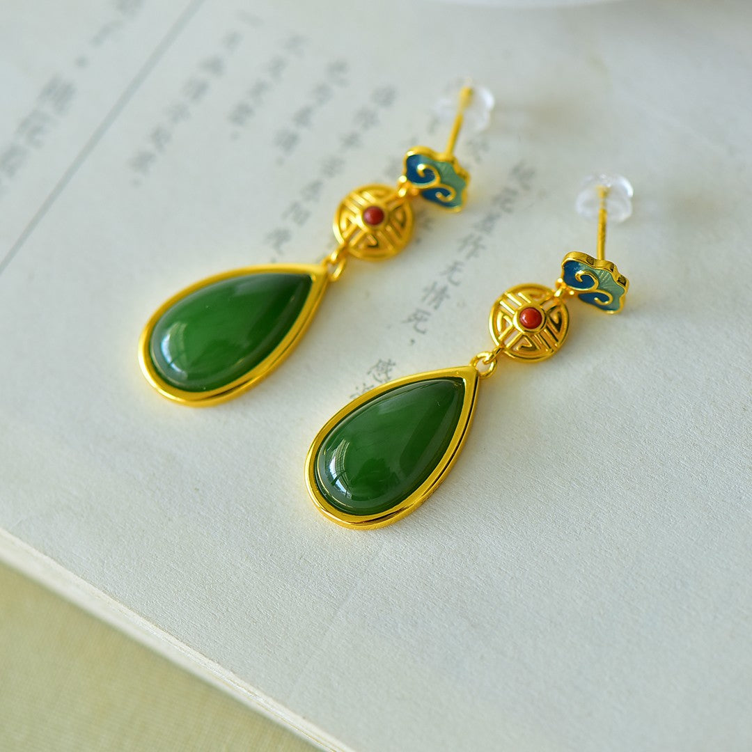 925_Silver_Nephrite_Green_Jade_Earrings_128