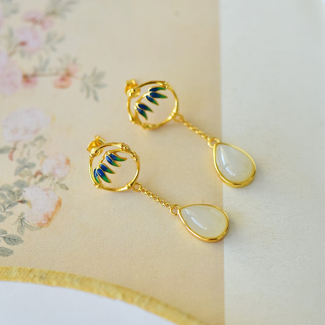 925_Silver_Nephrite_Earrings_Simple_182