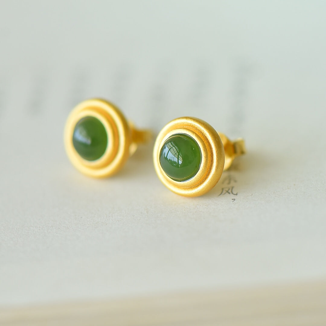 925_Silver_Yt_Nephrite_Green_Jade_Earrings_With_Certificate