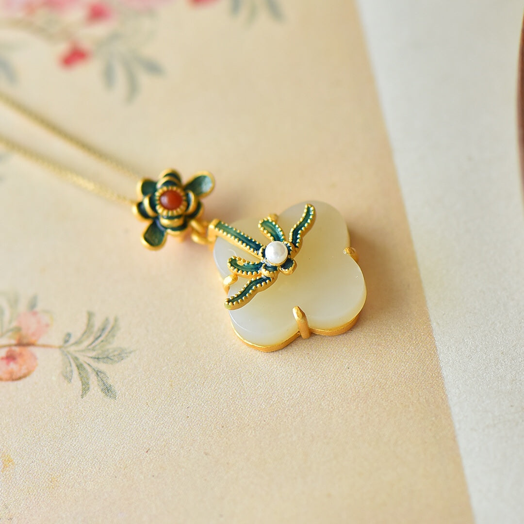 S925_Sterling_Silver_Hetian_Jade_Pendant_Clover_7