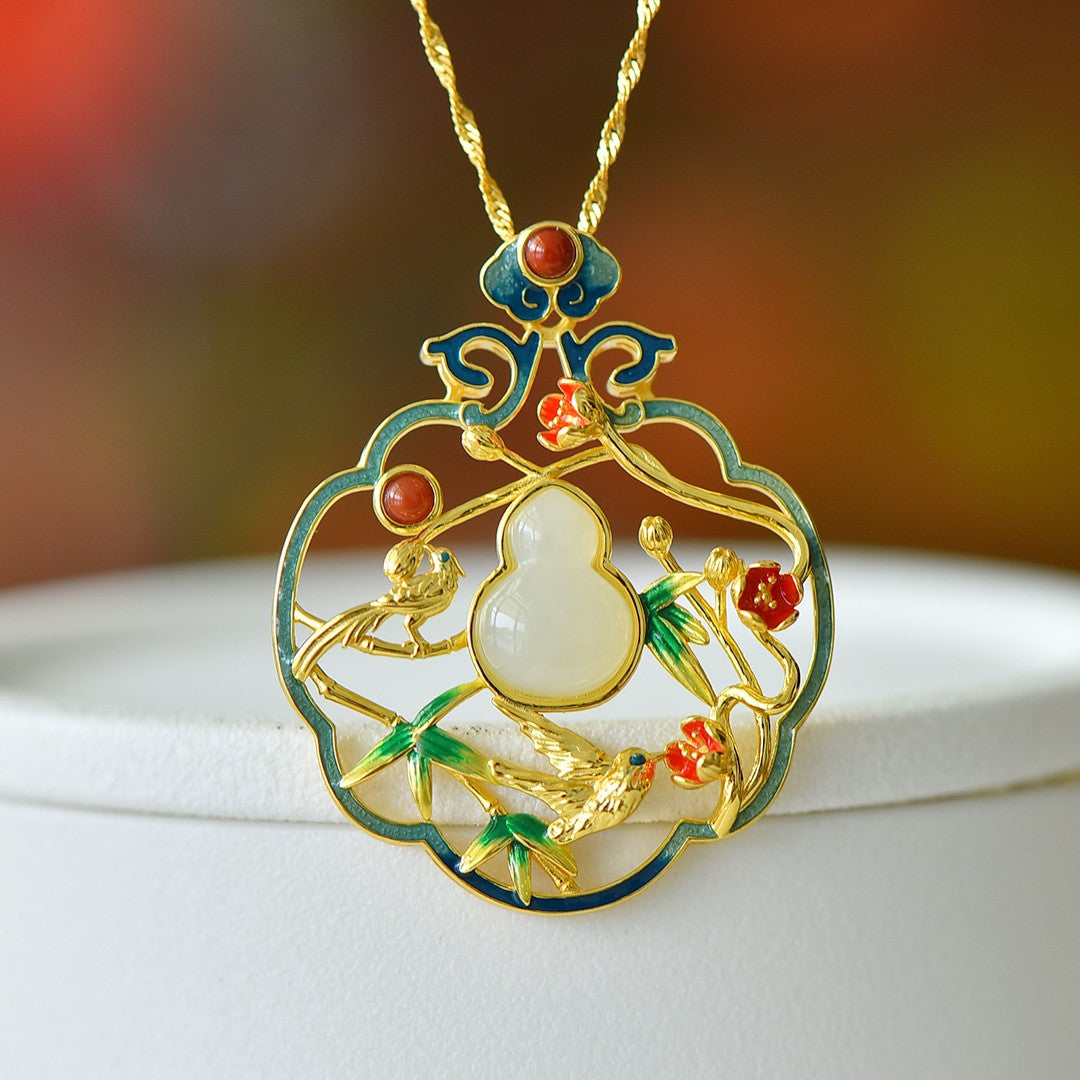 S925_Sterling_Silver_Hetian_Jade_Pendant_Gourd_10