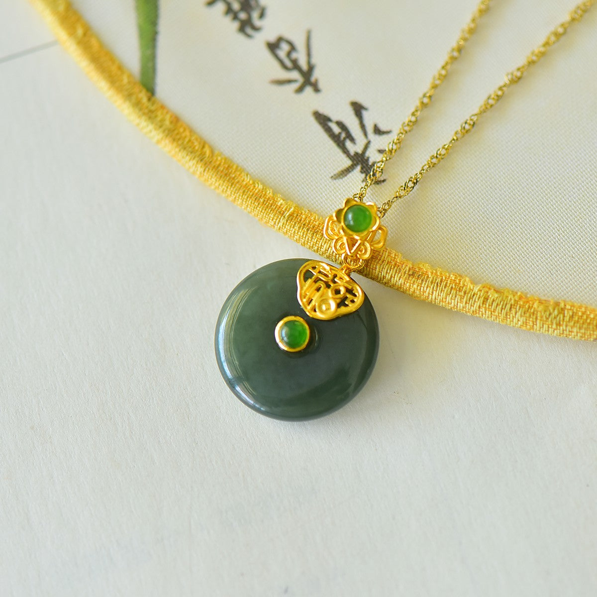 S925_Sterling_Silver_Hetian_Jade_Qingshui_Jade_Pendant_15