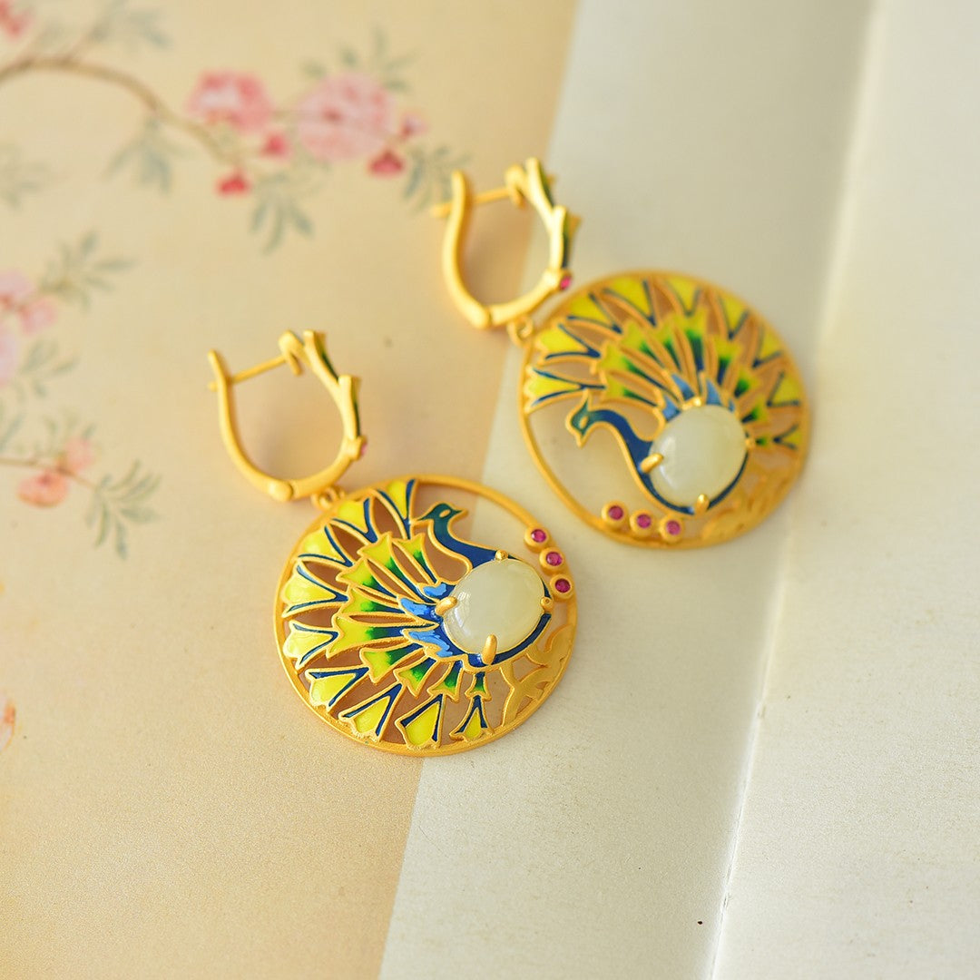 925_Silver_S_Nephrite_Earrings_Exquisite