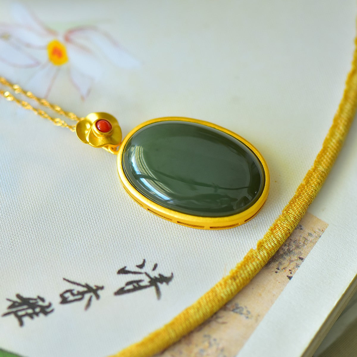 S925_Sterling_Silver_Hetian_Jade_Qingshui_Jade_Pendant_19