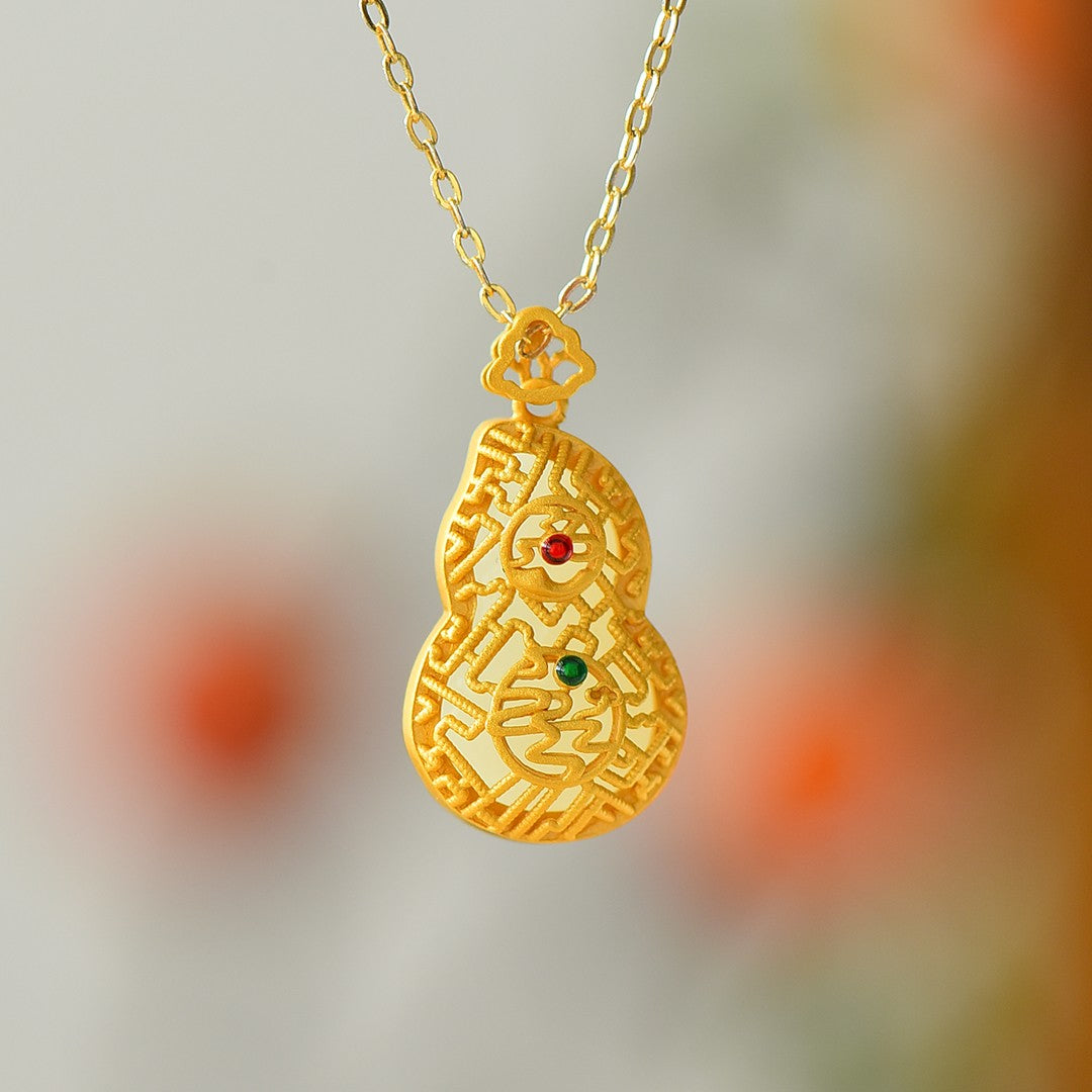 S925_Sterling_Silver_Hetian_Jade_Pendant_Gourd_11