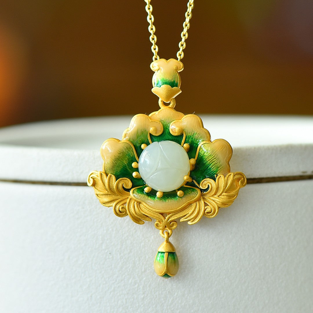 S925_Sterling_Silver_Hetian_Jade_Pendant_Lotus_6