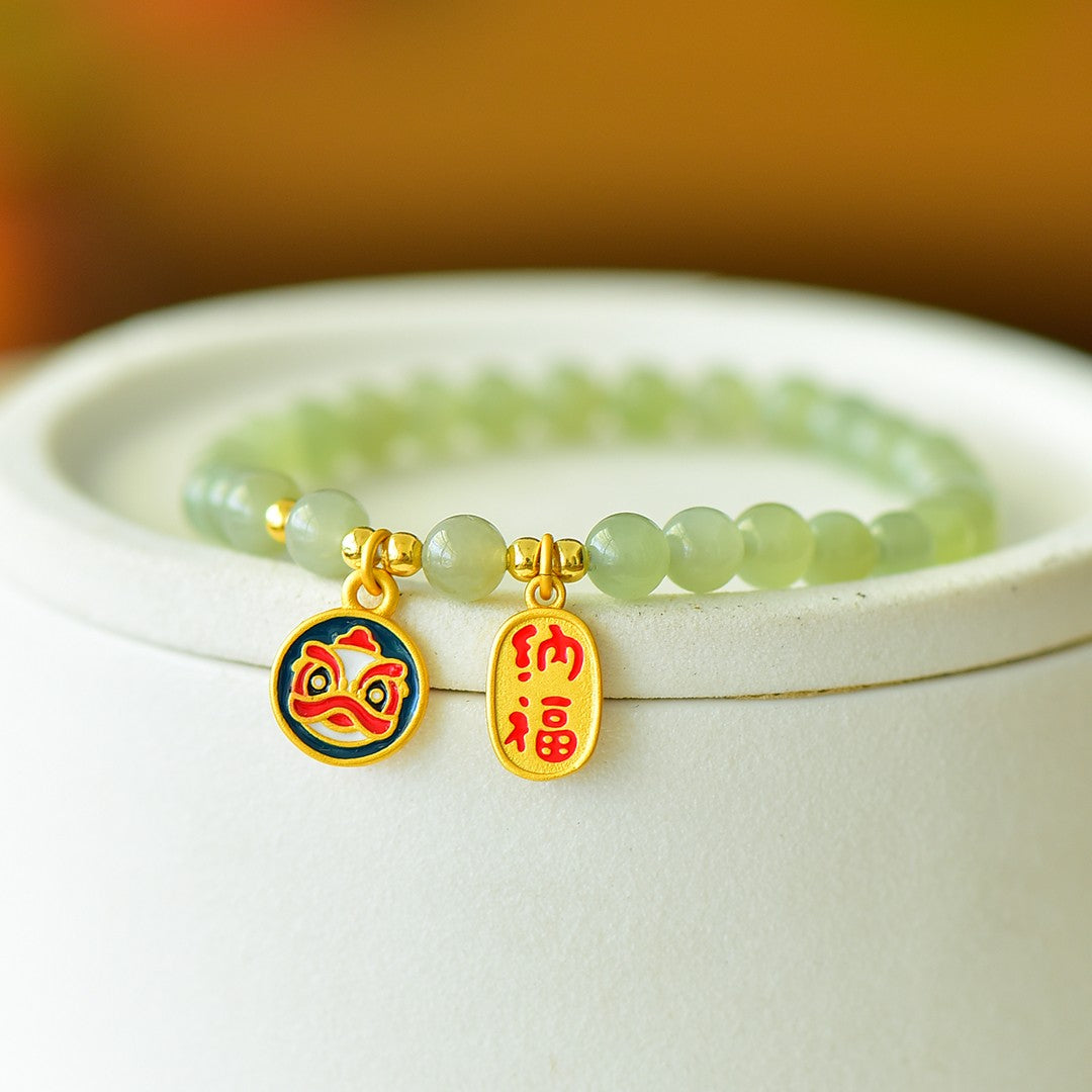 S925 Silver Nephrite Jade Bangle - Orchid Fine Texture Jewelry
