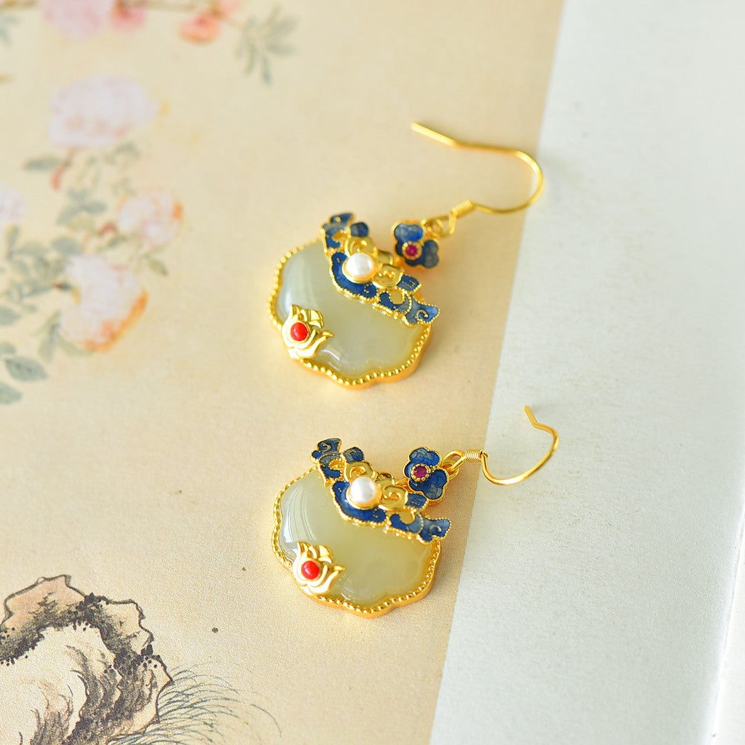 925_Silver_Nephrite_Earrings_With_Certificate