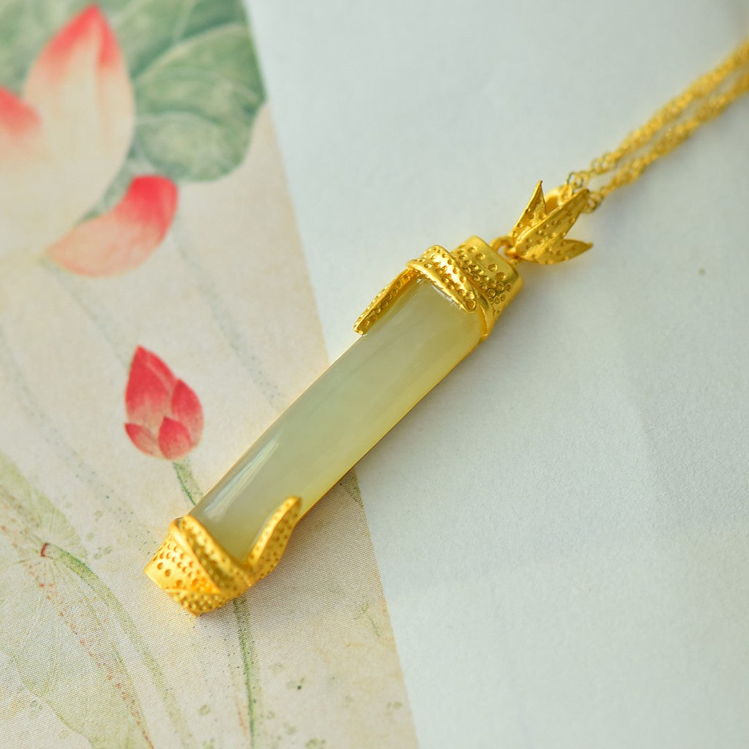S925_Sterling_Silver_Hetian_Jade_Pendant_Bamboo_3