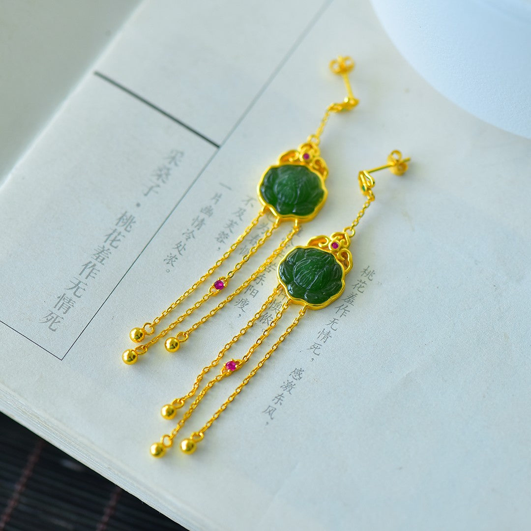 925_Silver_Nephrite_Green_Jade_Earrings_78