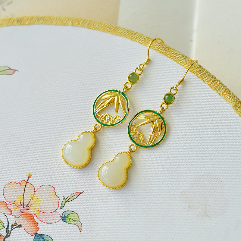 925_Silver_Best_Seller_Earrings_Nephrite_Earrings
