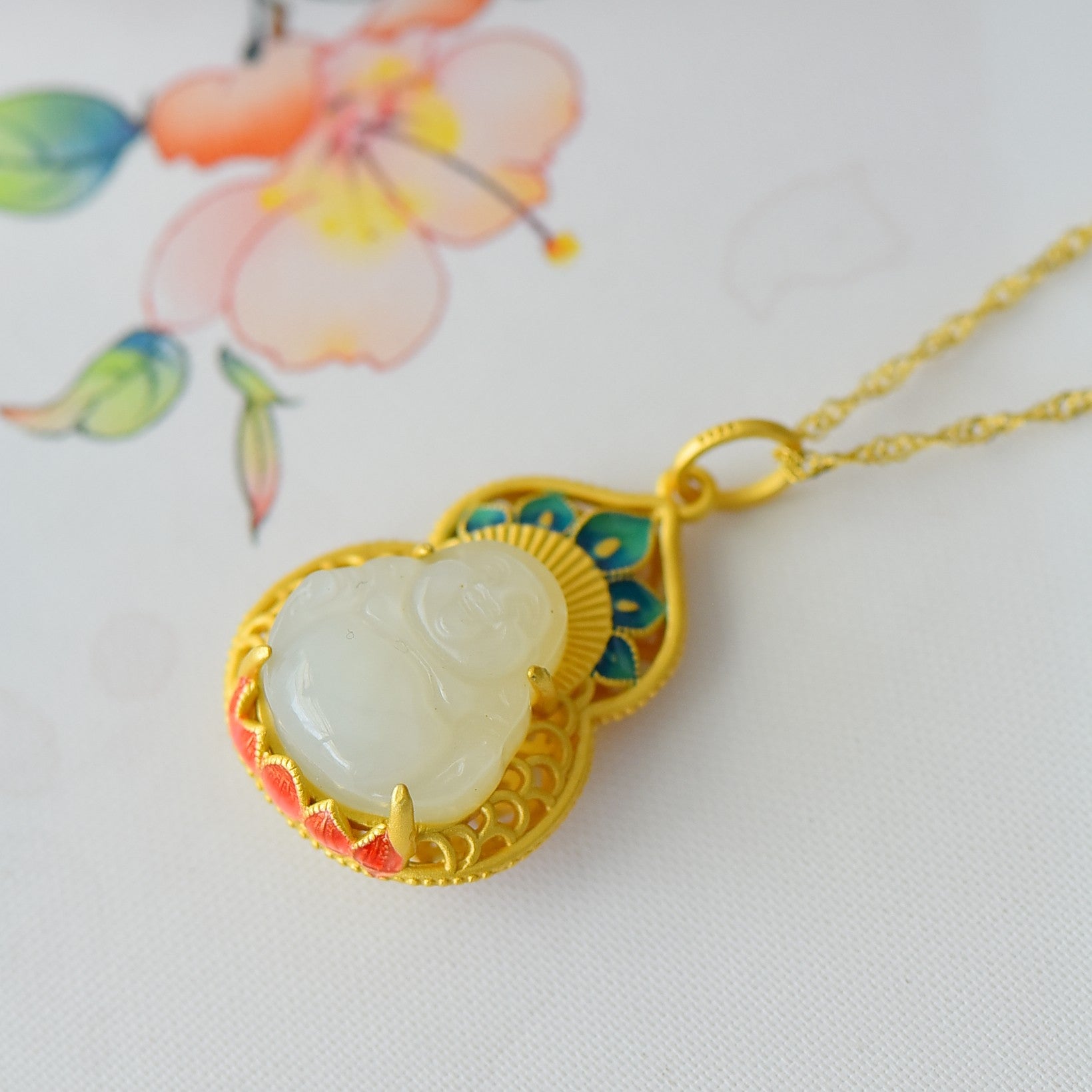 S925_Sterling_Silver_Hetian_Jade_Pendant_Gourd_26