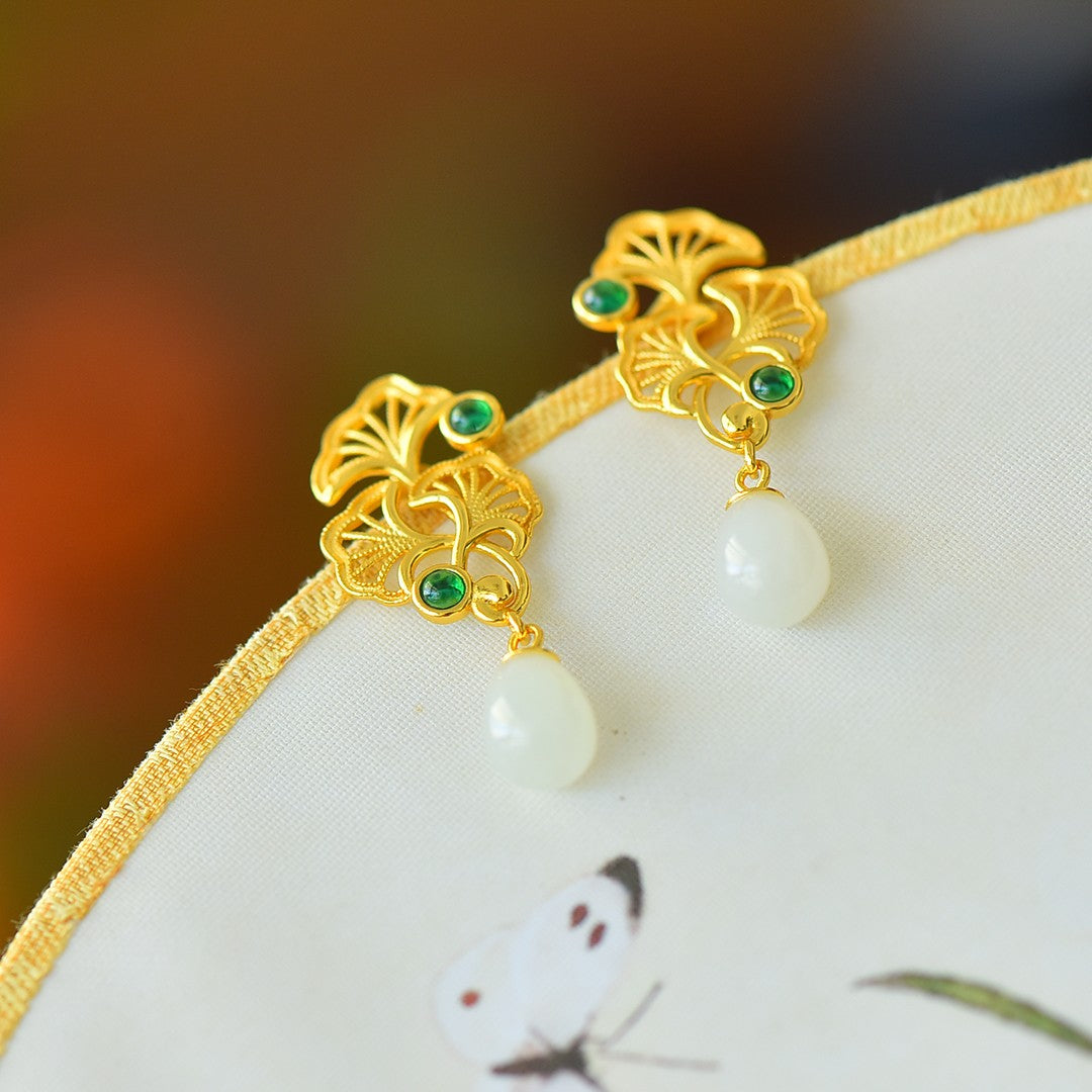 925_Silver_S_Nephrite_Earrings_Fashion_Box