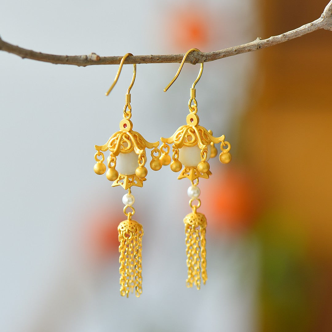 925_Silver_Nephrite_Earrings_Simple_Elegant_144