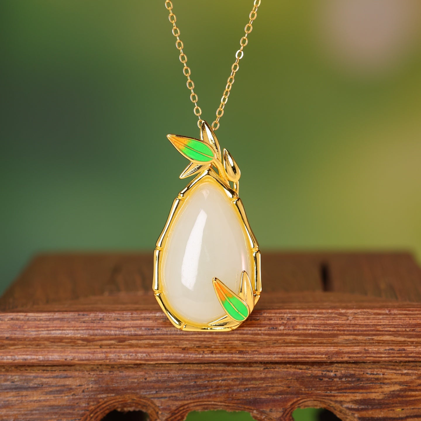 S925_Sterling_Silver_Hetian_Jade_Pendant_Bamboo_1