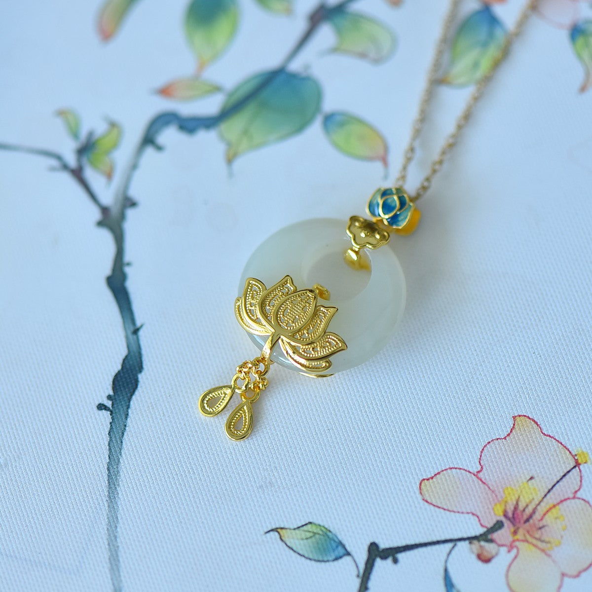 S925_Sterling_Silver_Hetian_Jade_Pendant_Lotus_5