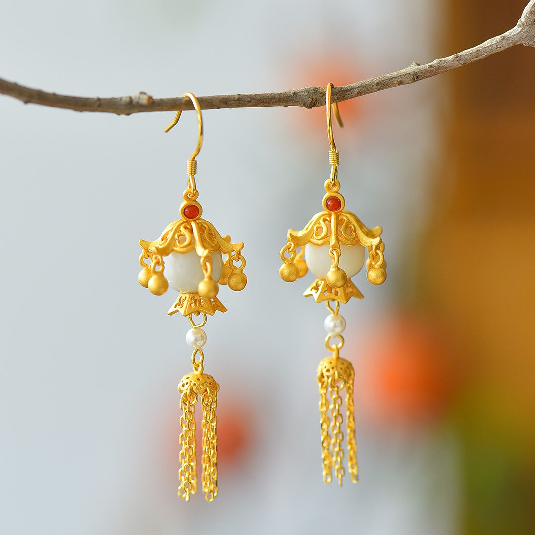 925_Silver_Nephrite_Earrings_Simple_Elegant_144
