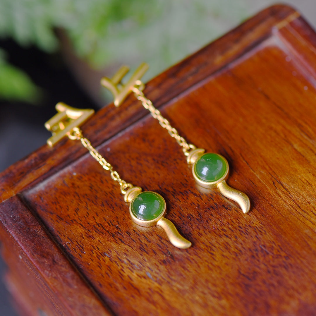 925_Inlaid_Nephrite_Green_Jade_Earrings_Fashion_217