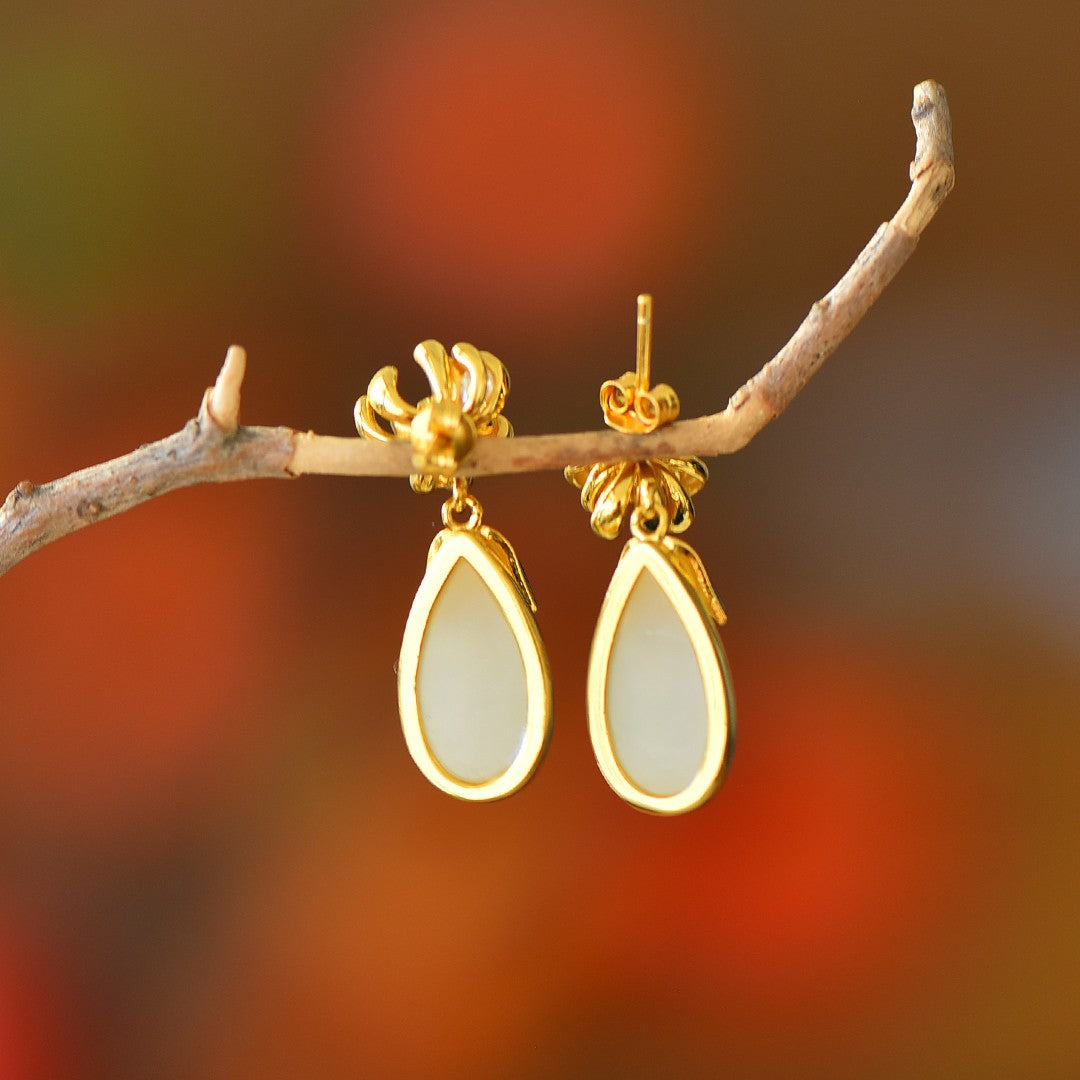 925_Silver_Nephrite_Earrings_Simple_Elegant_81