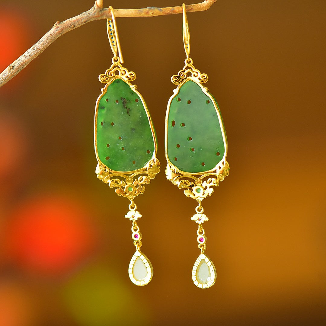 925_Silver_Nephrite_Green_Jade_Earrings_114