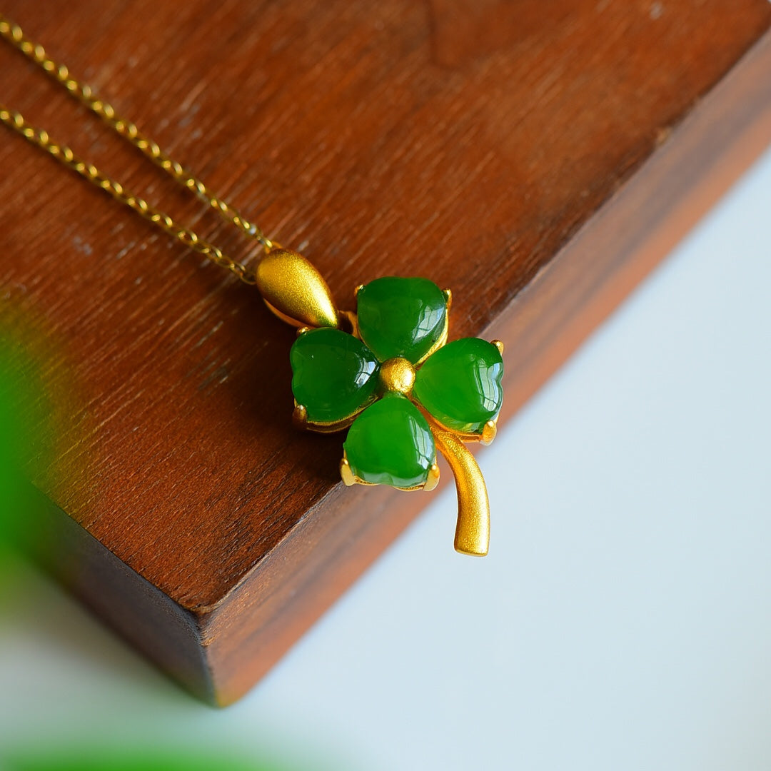 S925_Sterling_Silver_Hetian_Jade_Pendant_Clover_4