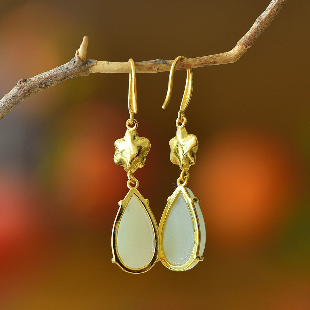 925_Silver_Nephrite_Earrings_Fine_Texture