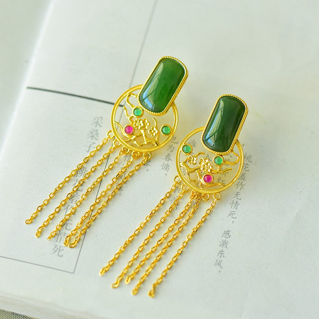 925_Silver_Nephrite_Green_Jade_Earrings_261