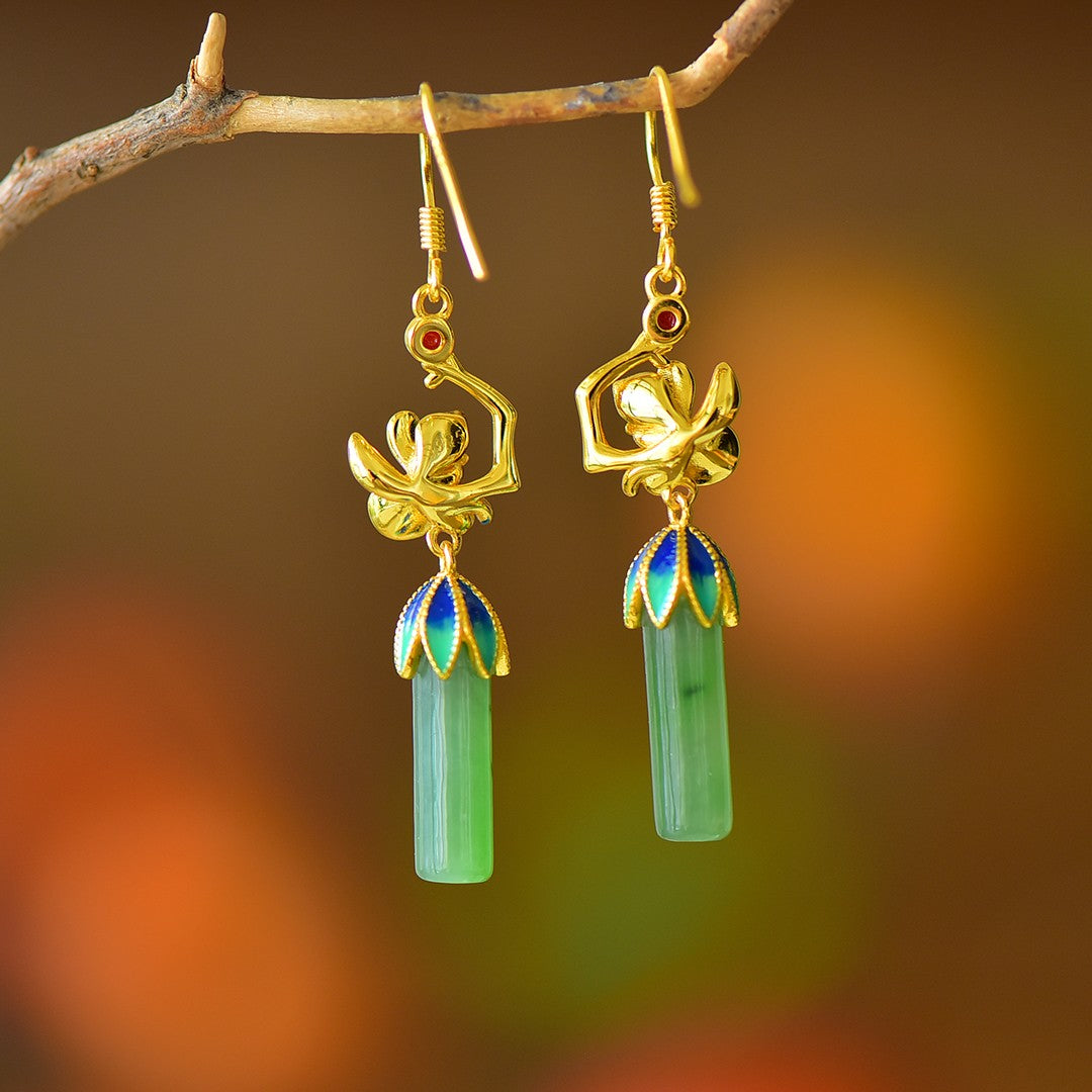 925_Silver_Nephrite_Green_Jade_Earrings_120