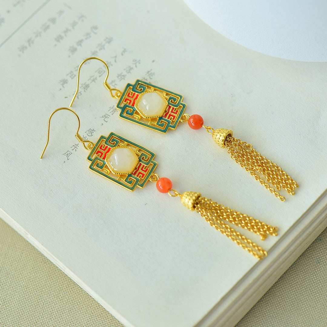 925_Silver_Nephrite_Earrings_Elegant_201