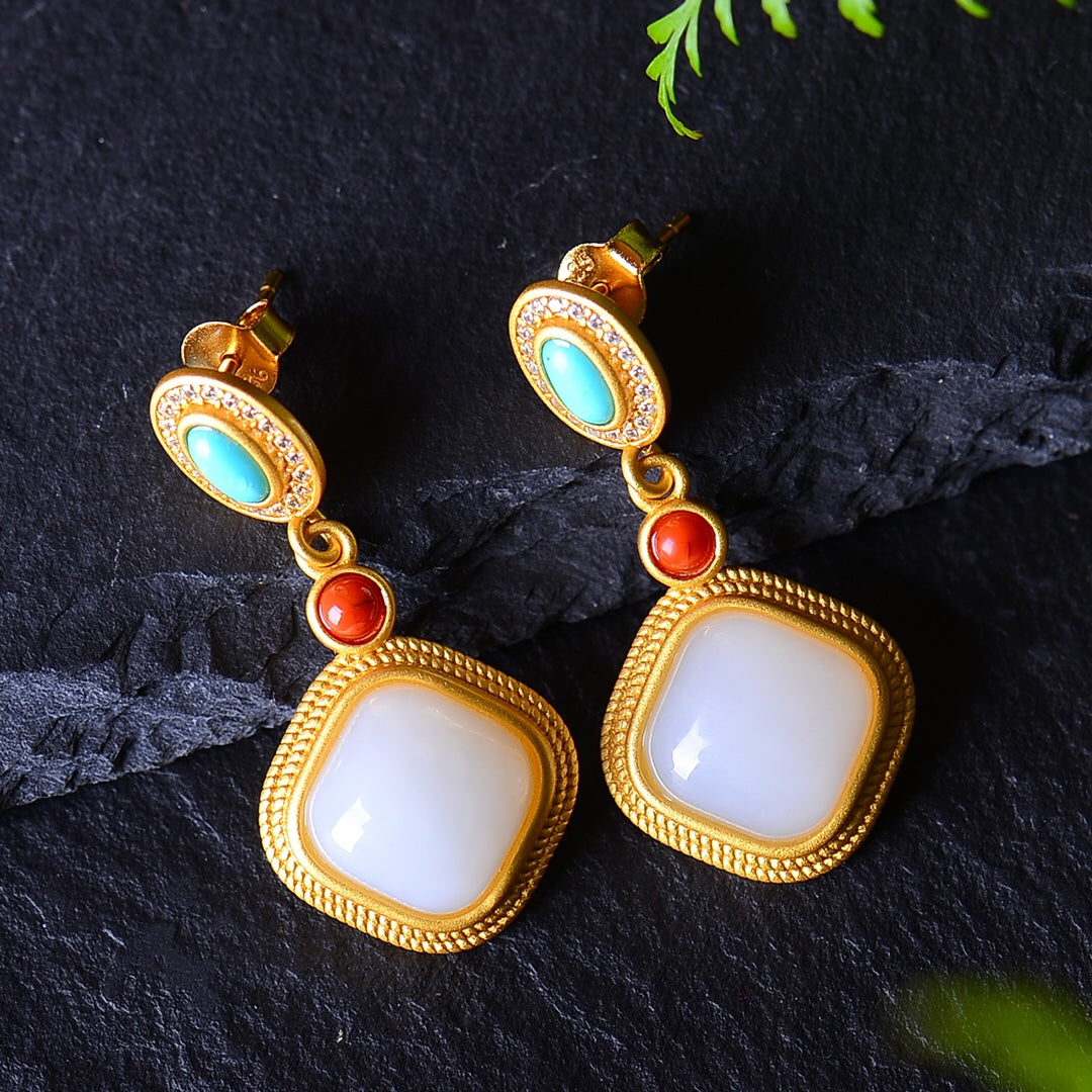 925_Silver_Best_Seller_Nephrite_Earrings_Exquisite
