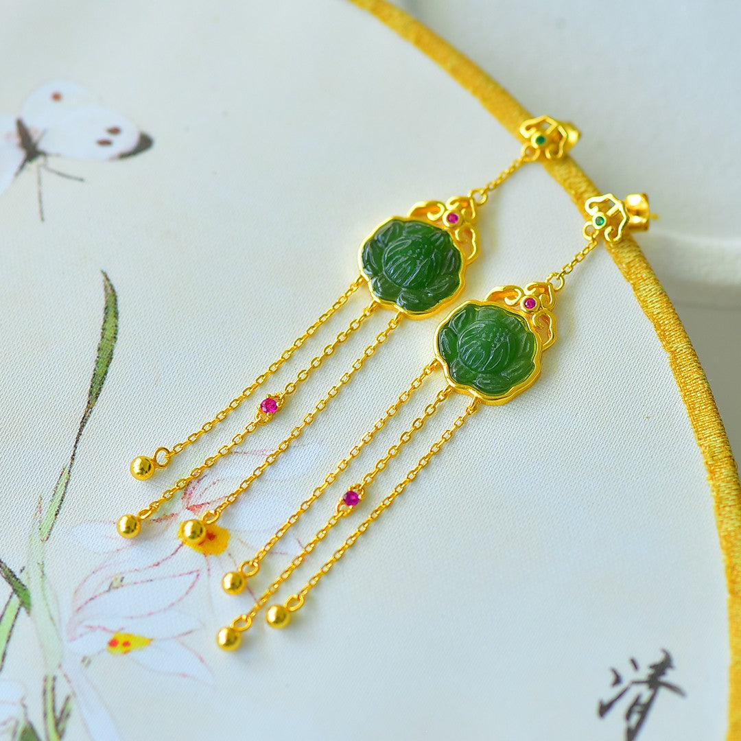 925_Silver_Nephrite_Green_Jade_Earrings_78