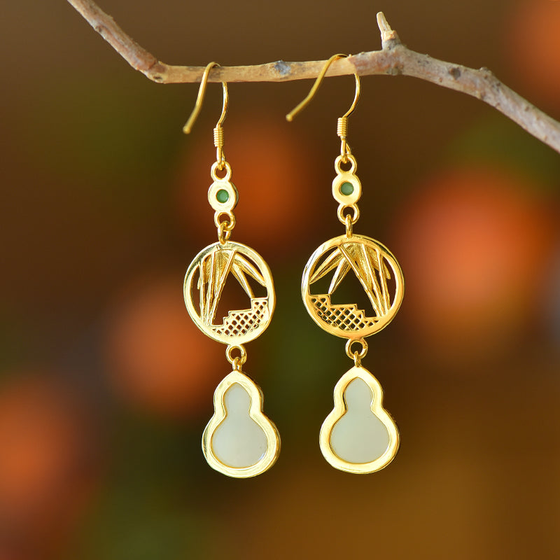 925_Silver_Best_Seller_Earrings_Nephrite_Earrings