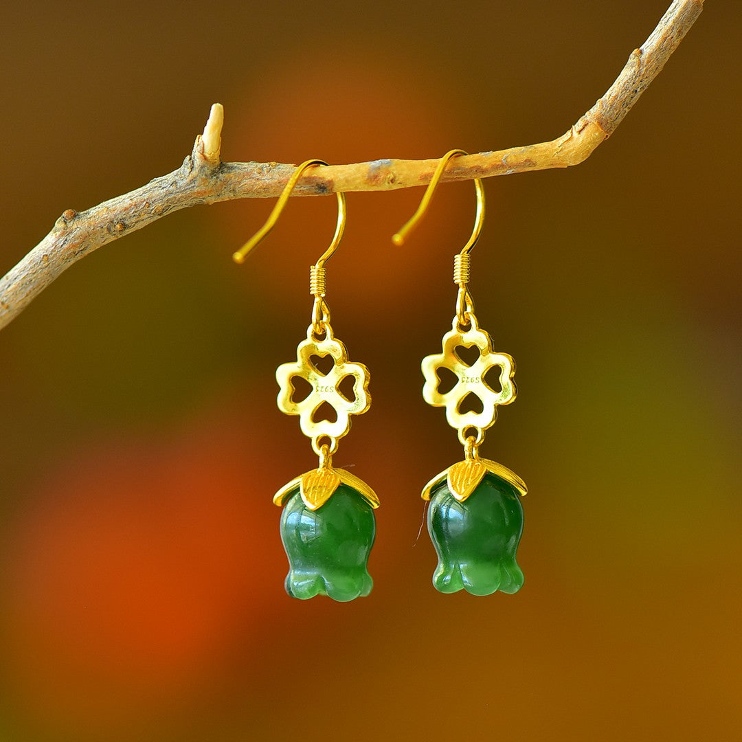 925_Silver_Nephrite_Green_Jade_Earrings_194