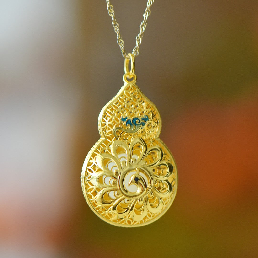 S925_Sterling_Silver_Hetian_Jade_Pendant_Gourd_6
