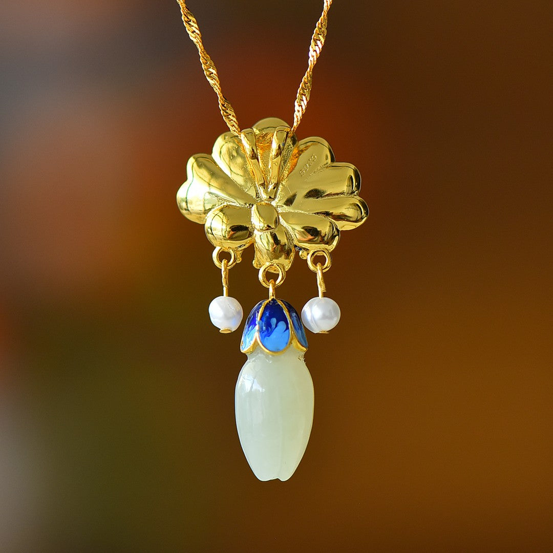 S925_Sterling_Silver_Hetian_Jade_Ruyi_Pendant_5