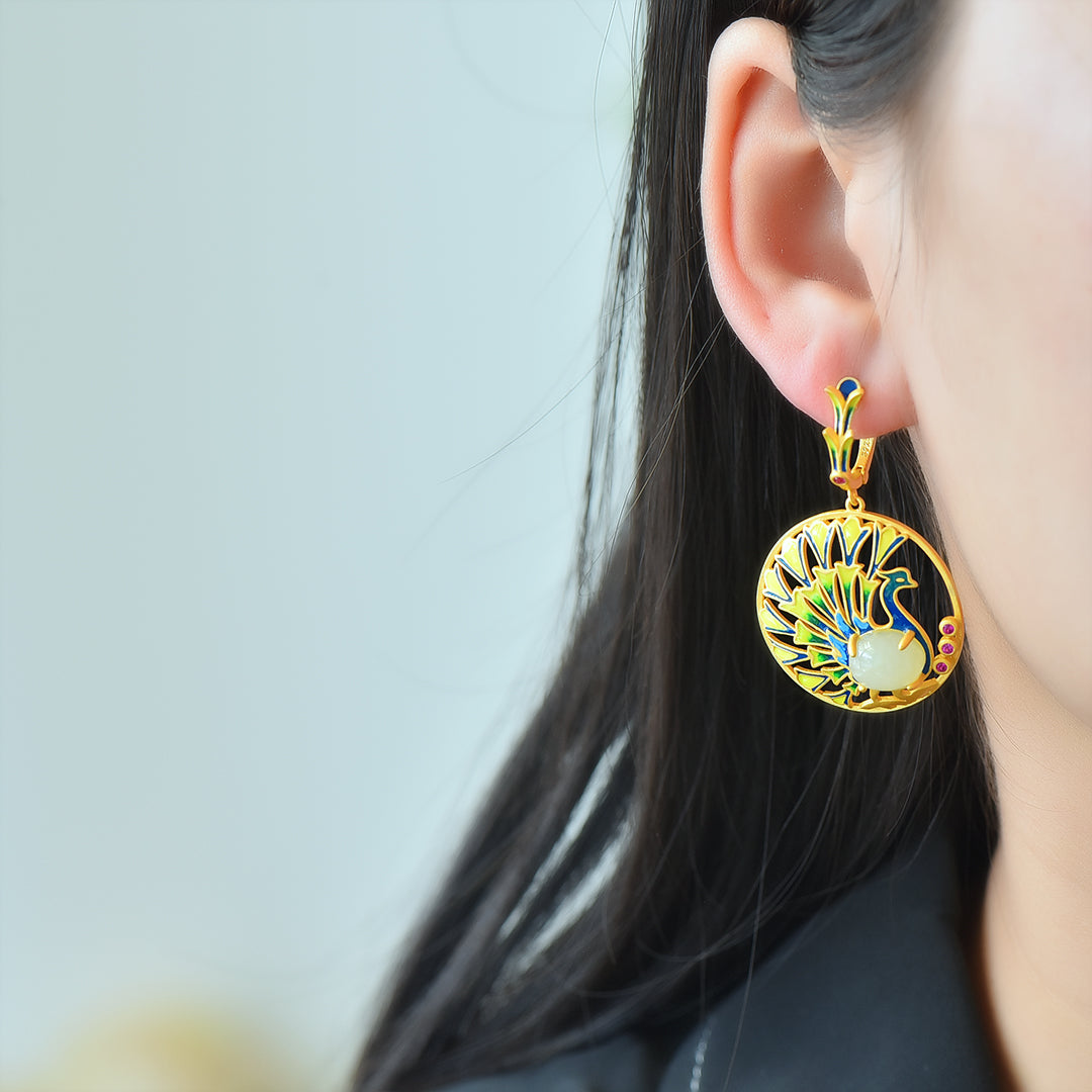 925_Silver_S_Nephrite_Earrings_Exquisite