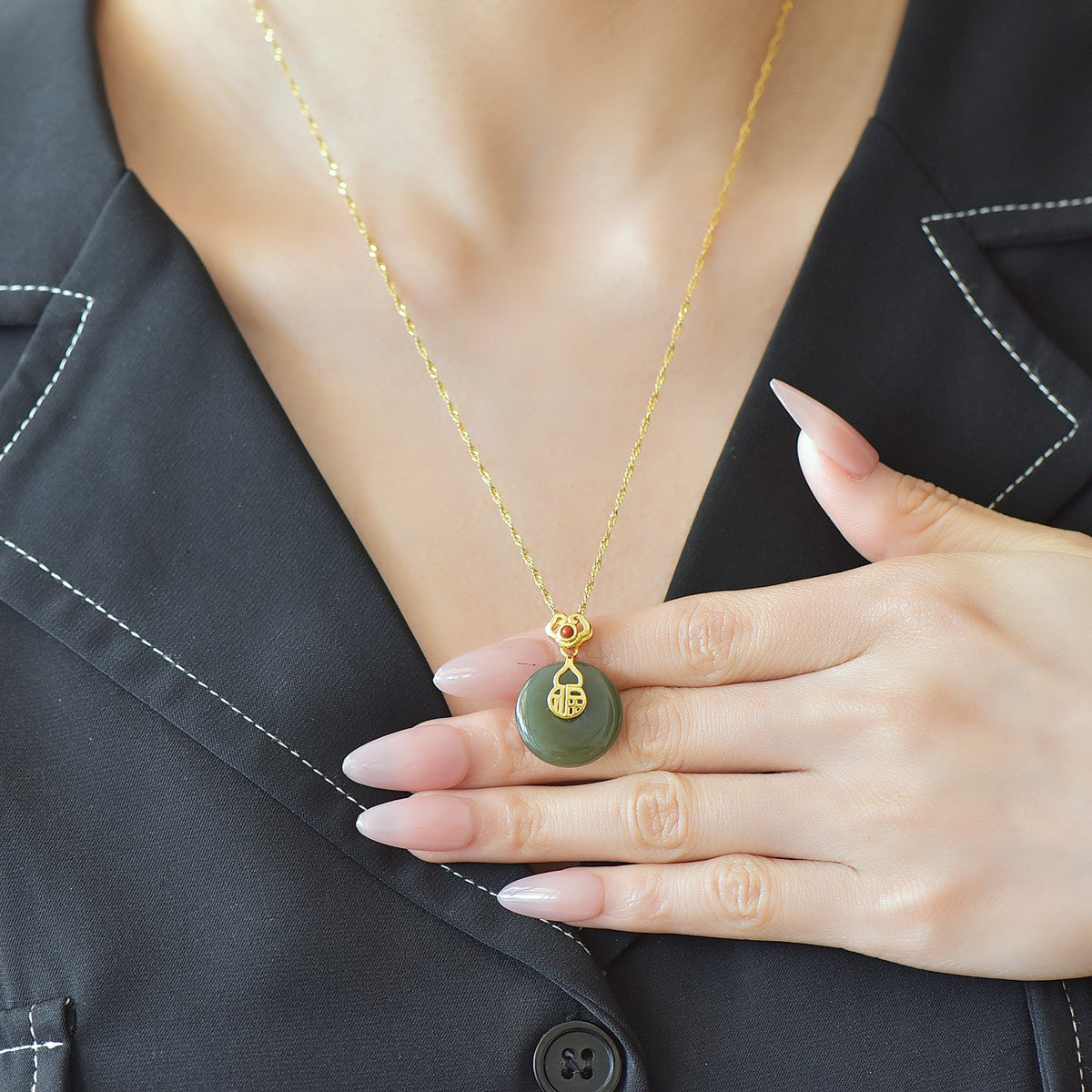 S925_Sterling_Silver_Hetian_Jade_Qingshui_Jade_Pendant_3