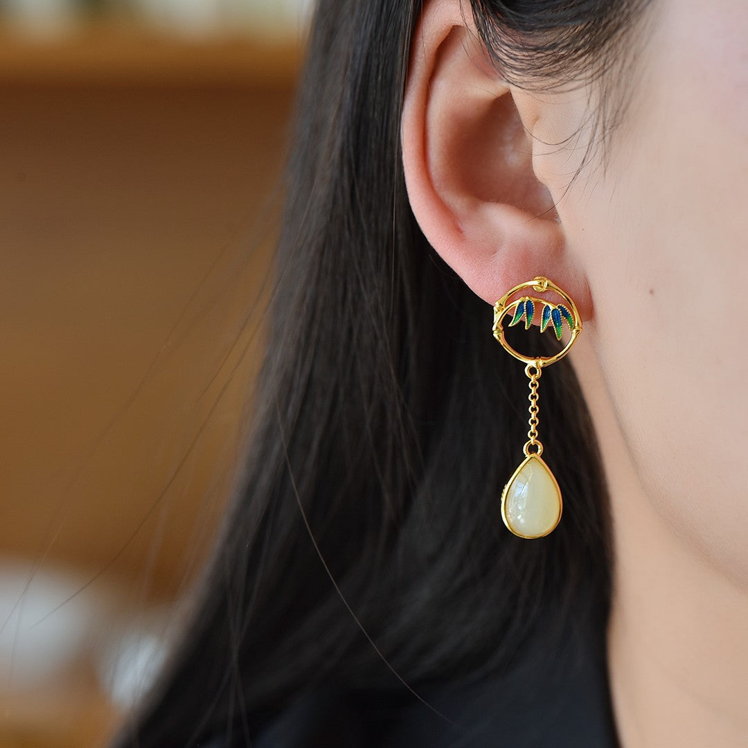 925_Silver_Nephrite_Earrings_Simple_182