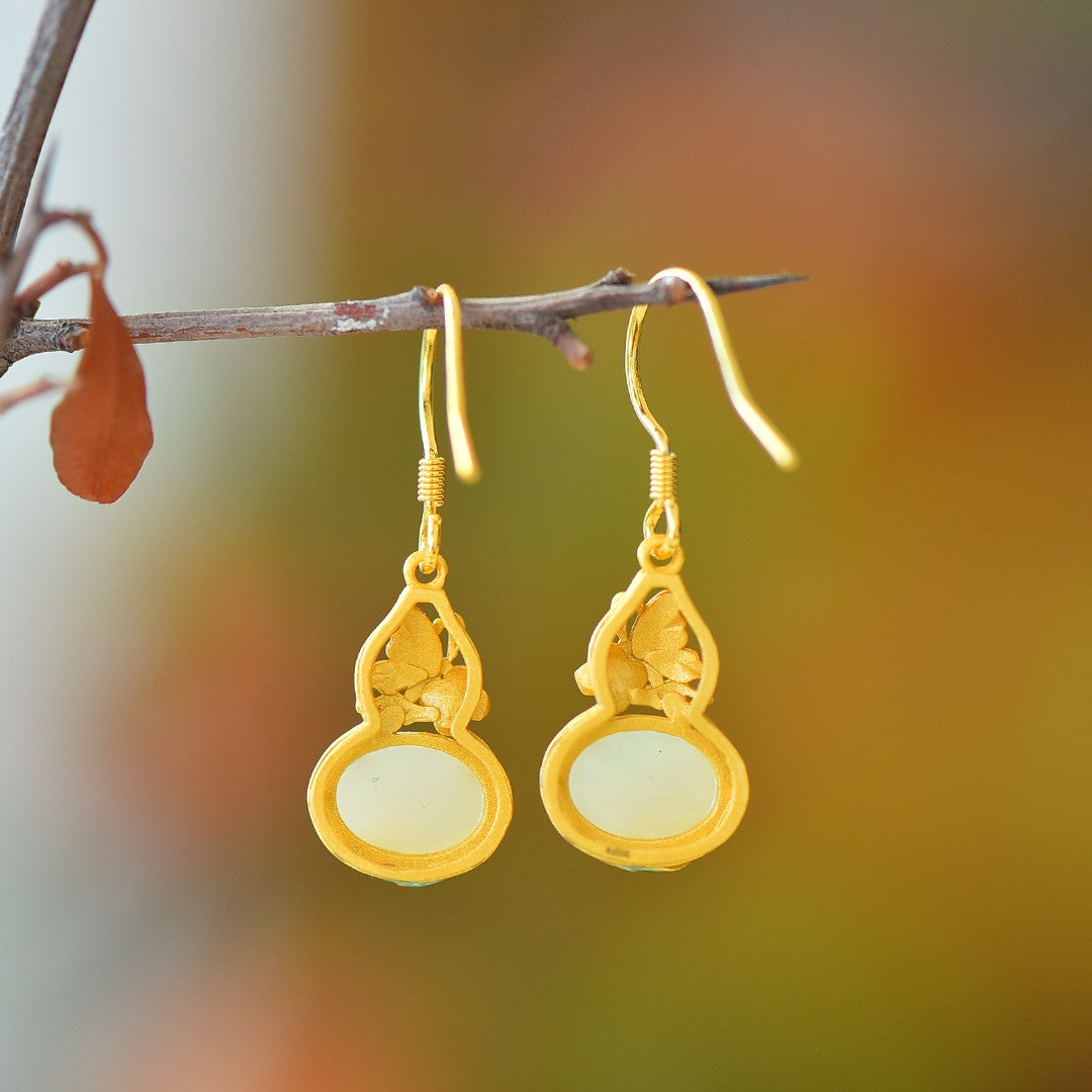 925_Silver_Nephrite_Earrings_Simple_Elegant_183