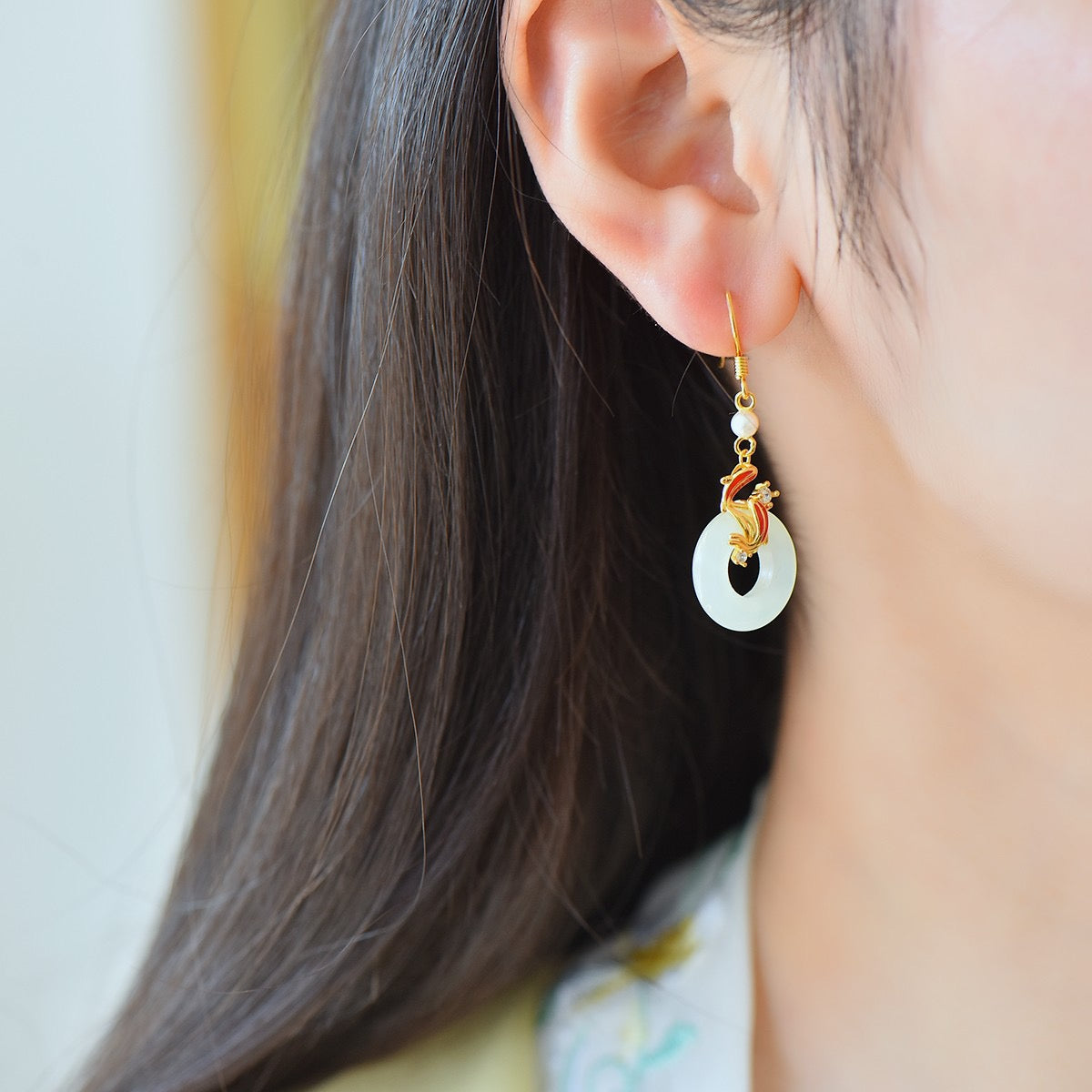 925_Silver_Nephrite_Koi_Fish_Earrings