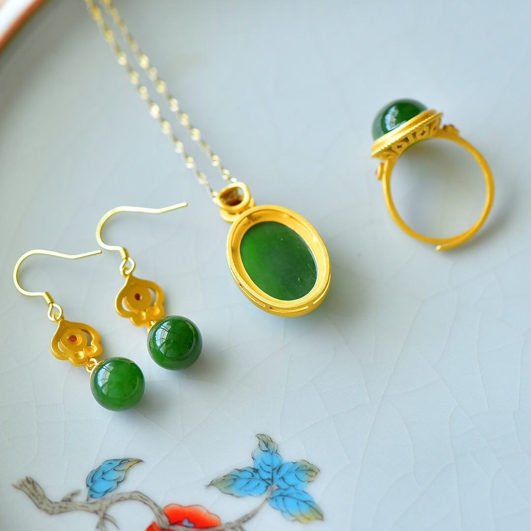 Jewelry_Pendant_Earrings_Jewelry_Set