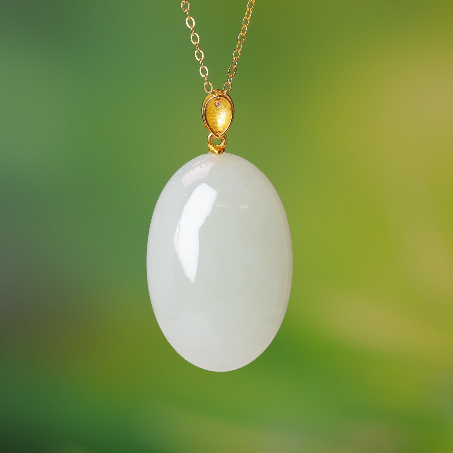 S925_Sterling_Silver_Hetian_Jade_Qinghai_Material_Pendant