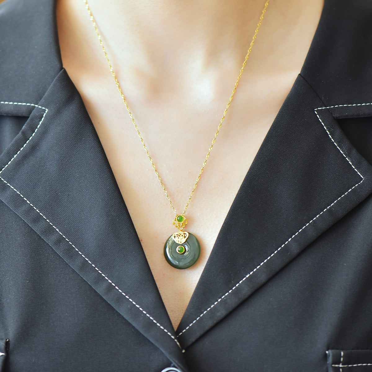 S925_Sterling_Silver_Hetian_Jade_Qingshui_Jade_Pendant_15