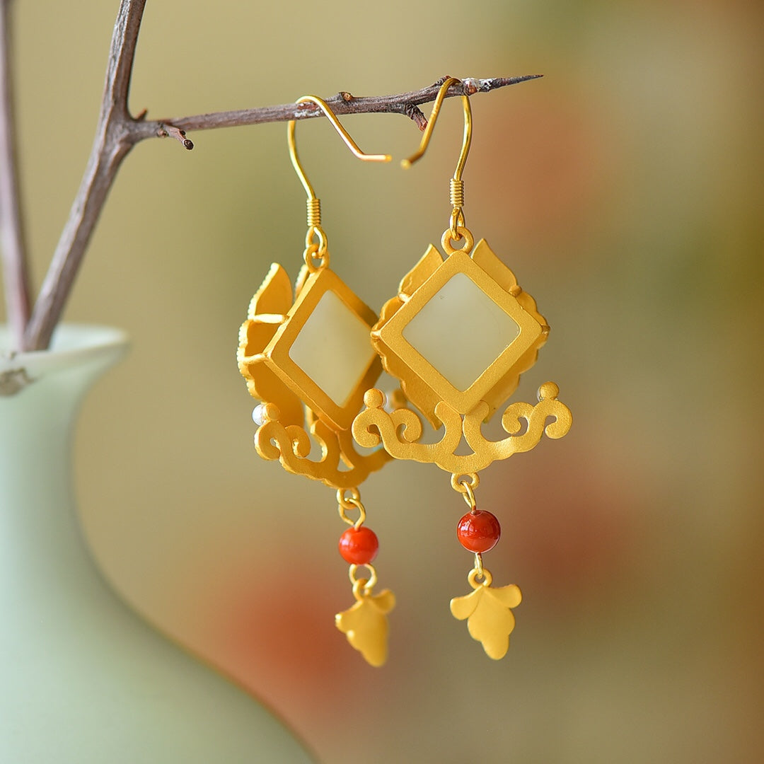 925_Inlaid_Nephrite_Earrings