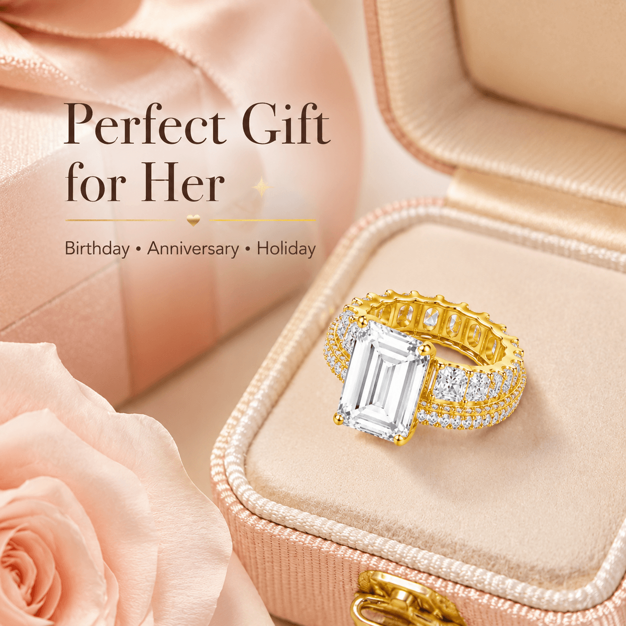 S925 Flawless 5A CZ Solitaire Ring | Exceptional Fire & Brilliance Premium Jewelry