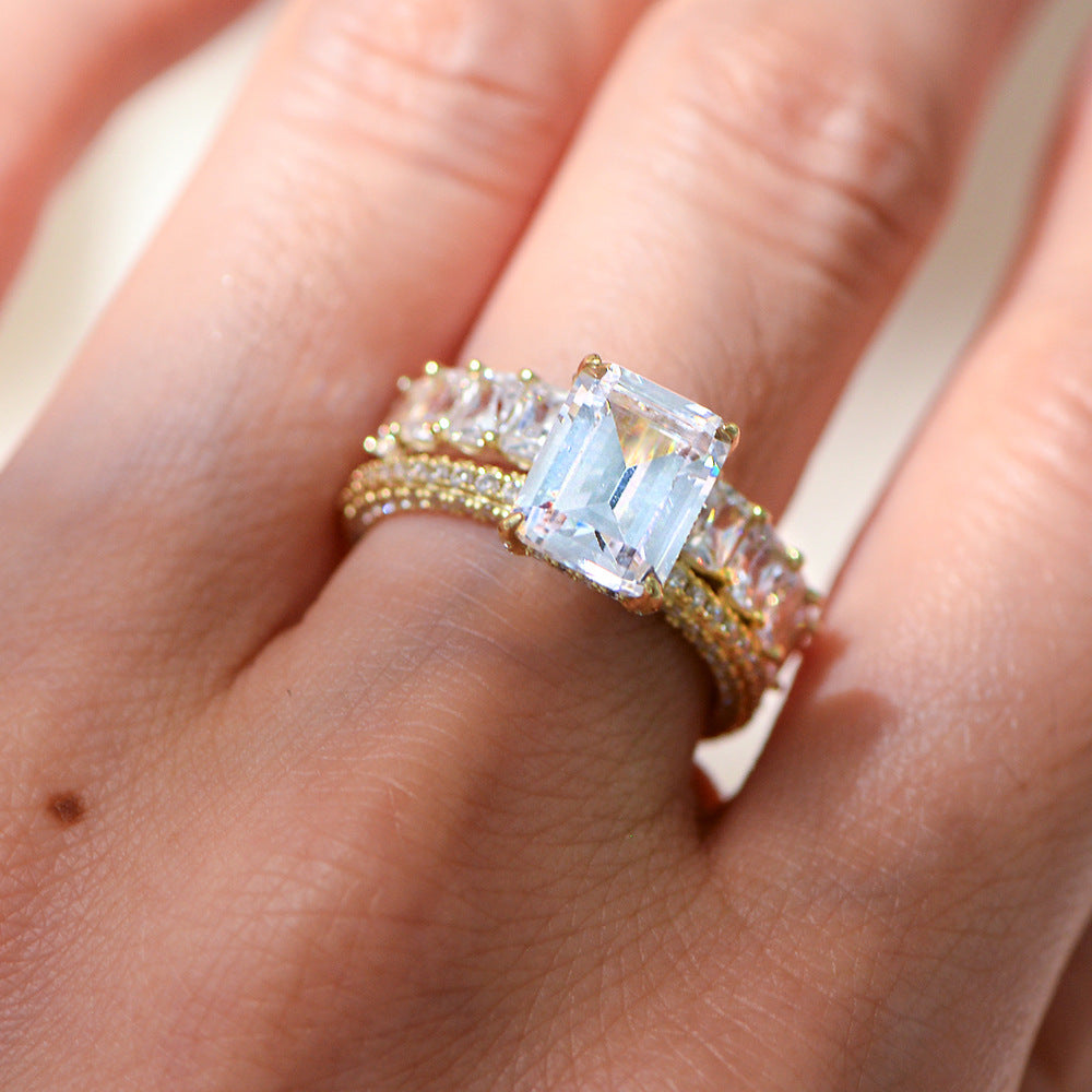 S925 Flawless 5A CZ Solitaire Ring | Exceptional Fire & Brilliance Premium Jewelry