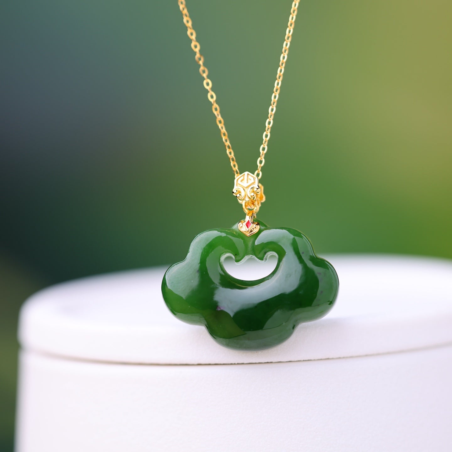 S925_Sterling_Silver_Hetian_Jade_Hetian_Jasper_Ruyi_Lock_Ruyi_Pendant